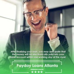 man got approved in Payday Loans Atlanta, GA With No Credit Check