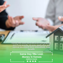 Man applies for Same Day Title Loan Money in Kansas