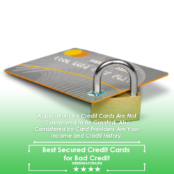 Best Secured Credit Cards for Bad Credit